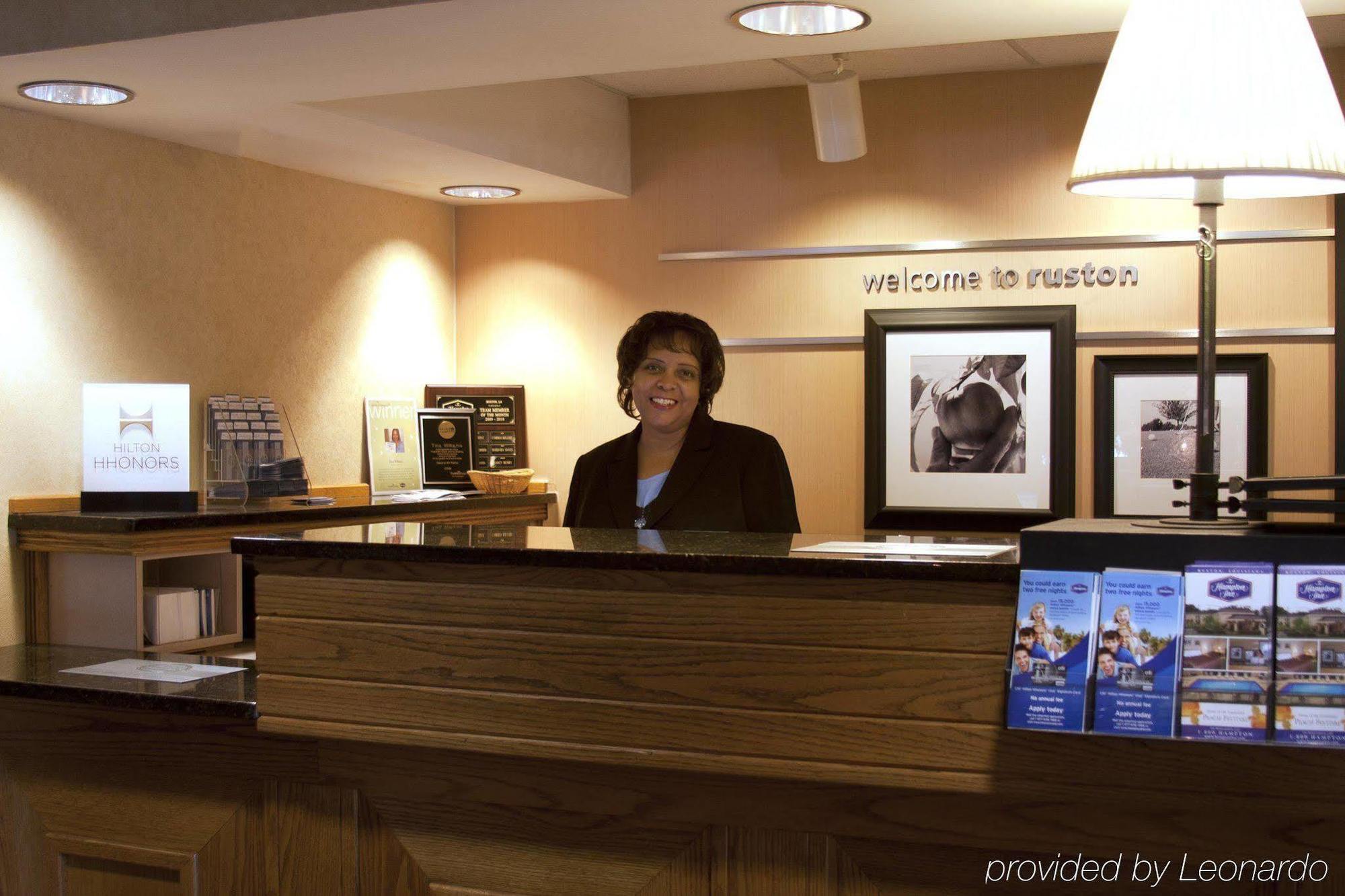 Hampton Inn Ruston Interior foto